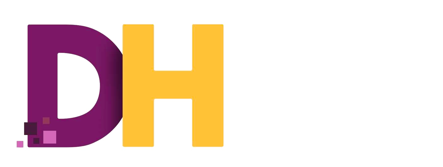 dhmediabusinesssolutions white logo